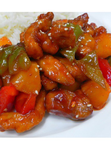 Dinner is Served! Chicken Sweet & Sour