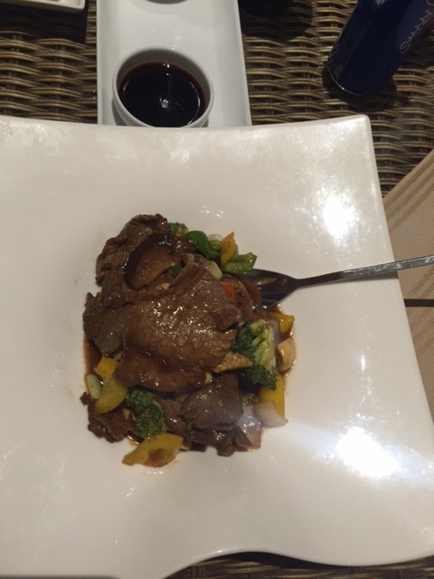 LEMONGRASS beef oyster sauce