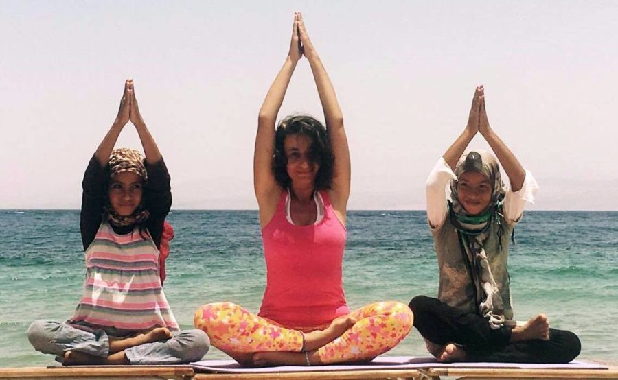 Dalia Adel Yoga transformed her life after a slipped disk in her spine