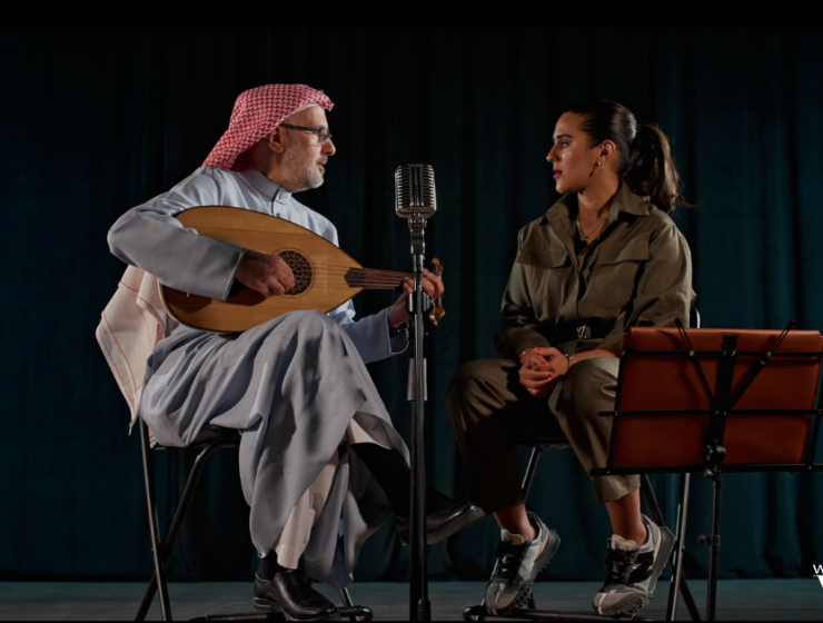 A still from the film of Khaled El Sheik