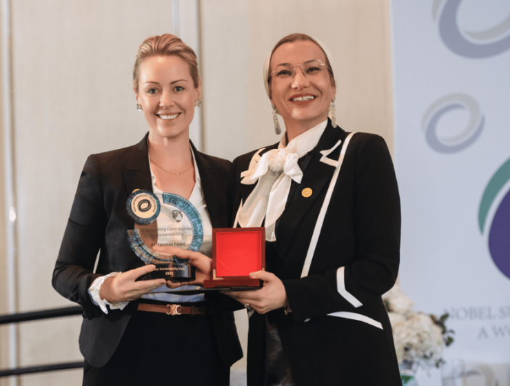 Dr. Yasmine Fouad Wins the Nobel Sustainability Medal