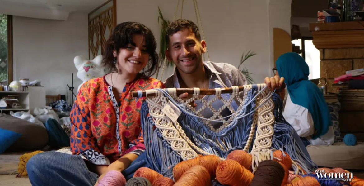 El Ashry Studio: The Dream of a Shaded Aswan. In these dreams, the scorching pavements are sheltered by blooming trees and a city-wide sunshade of colorful crocheted squares.