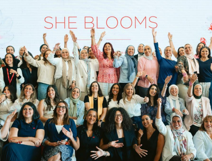 she blooms